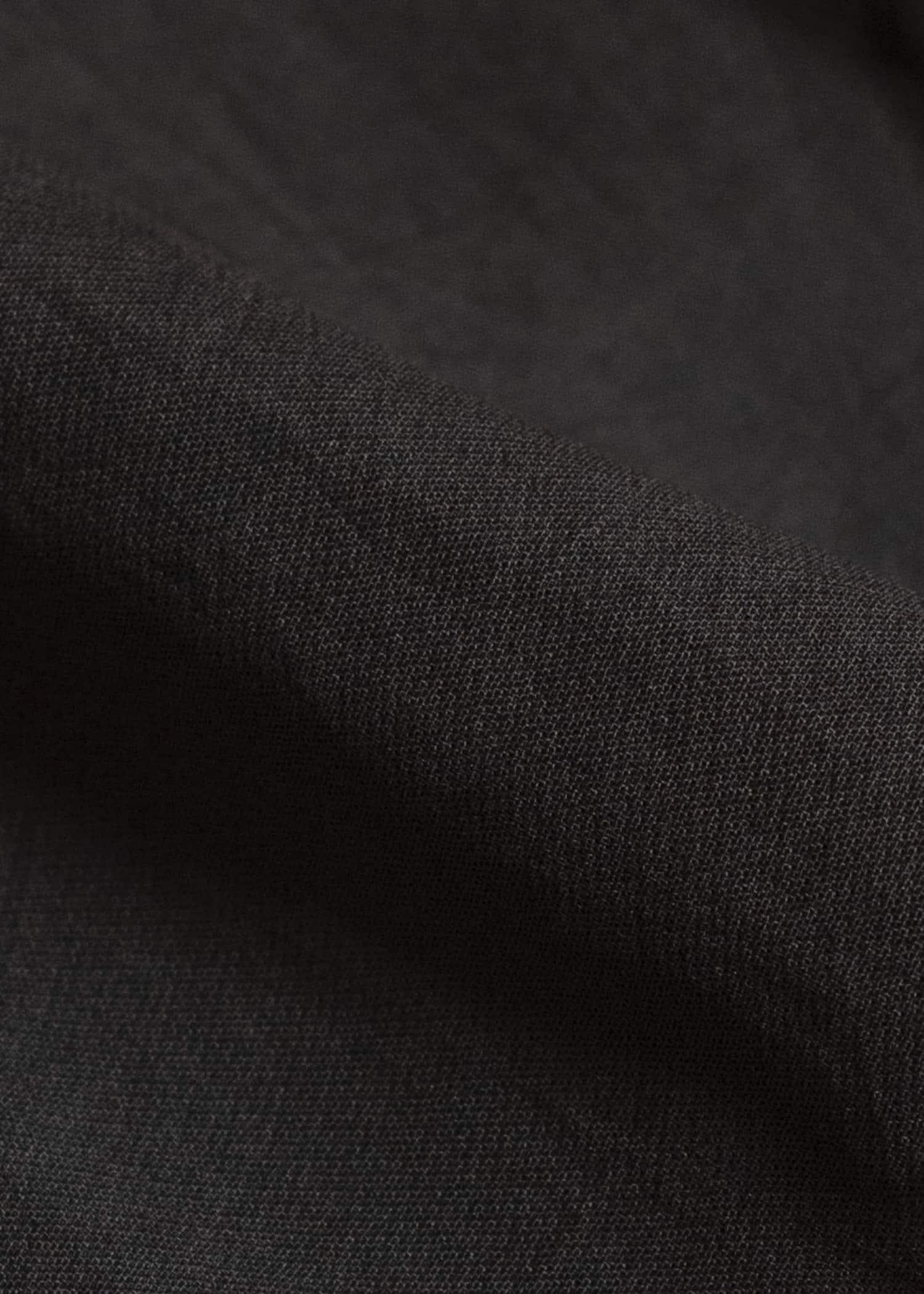 JAN-JAN VAN ESSCHE TROUSERS#86-COTTON DOUBLE CLOTH DEEP BROWN  Loose Fit Trousers With Elastic Waistband Cotton Double Cloth Deep Brown