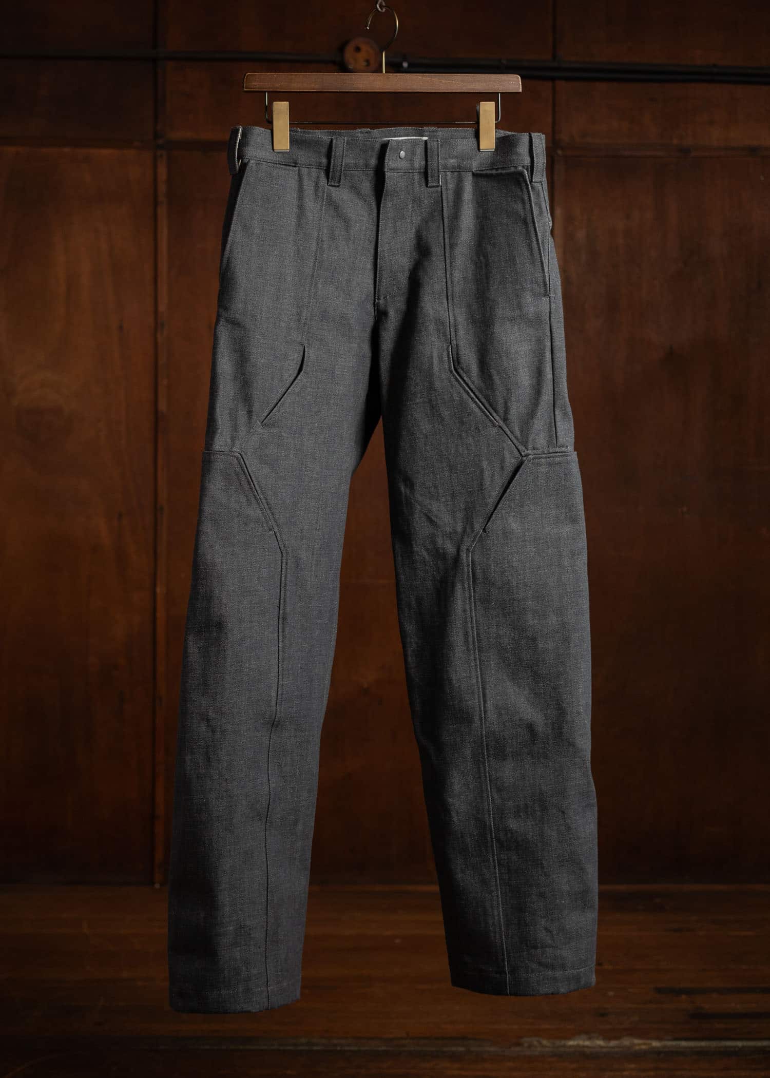 OPPOSE DUALITY 8Pocket Panel Denim Trouser OD3003TRS-24SS Blue Gray