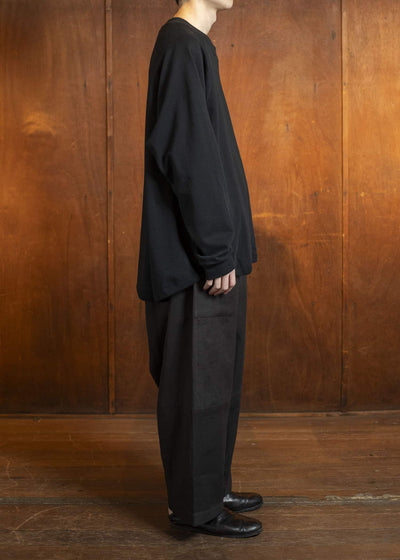 JAN-JAN VAN ESSCHE SWEAT#63 -ORG. CO LI SWEAT SUMMER Crewneck Raglan Sweat Org. Co Li Sweat Summer