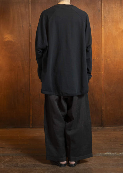 JAN-JAN VAN ESSCHE SWEAT#63 -ORG. CO LI SWEAT SUMMER Crewneck Raglan Sweat Org. Co Li Sweat Summer