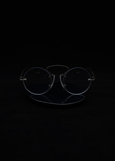 RIGARDS UMA WANG×RIGARDS RG00UW9 VINTAGE BLACK(FRAME)×CLEAR(LENS)