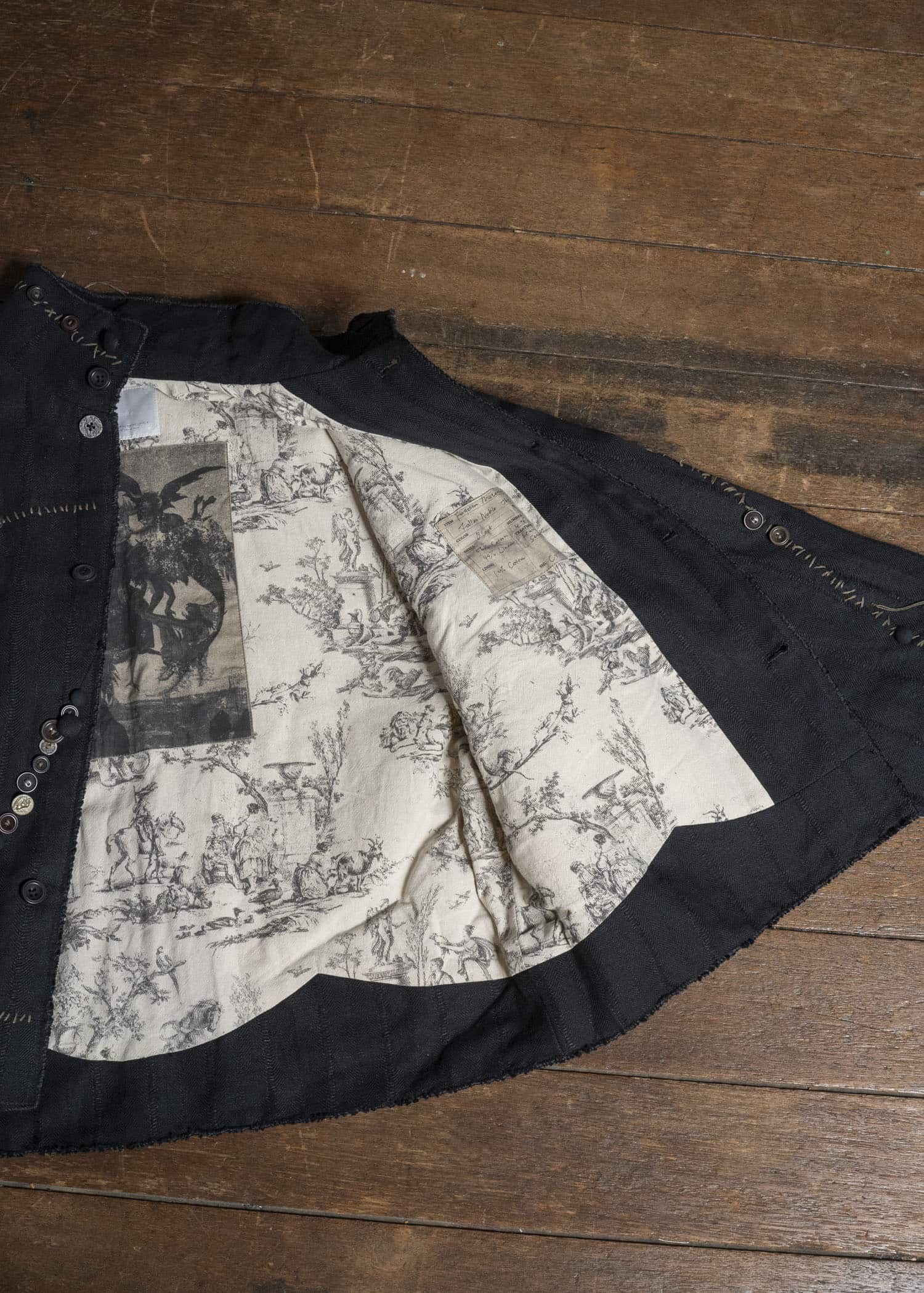 Professor.E FALLEN NOBLE JKT BLACK 26FW-FM-JKT-07