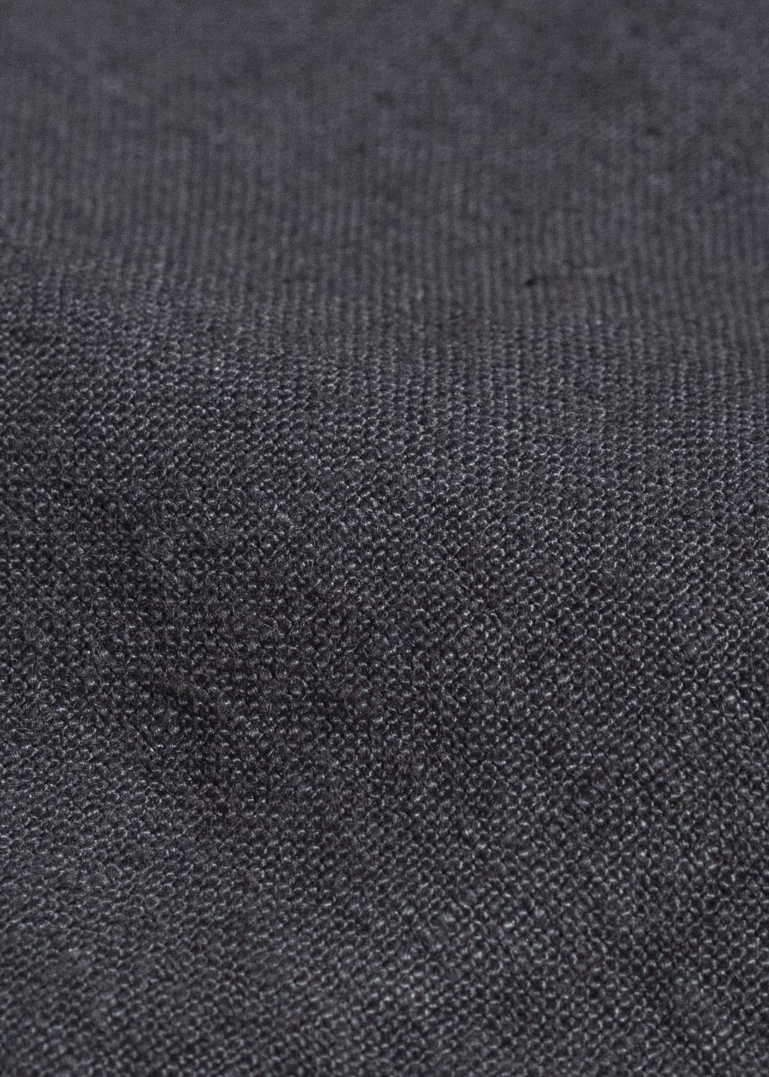 Gathering Textiles Farmer Shirt(Curved) Japanese Stone Washed Linen , Unlined FAS02-LI-BK