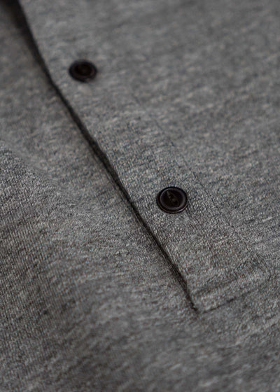 YOKO SAKAMOTO L/S HENLEY NECK