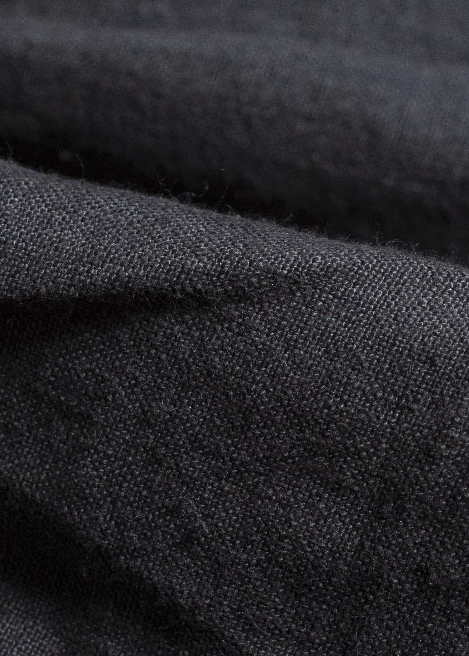 Gathering Textiles Roly Poly Shorts Organic Power Loom Linen BSH01-LI-BK