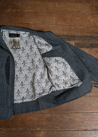 Professor.E REWORKED COACH JKT GREY 26FW-PE-JKT-05