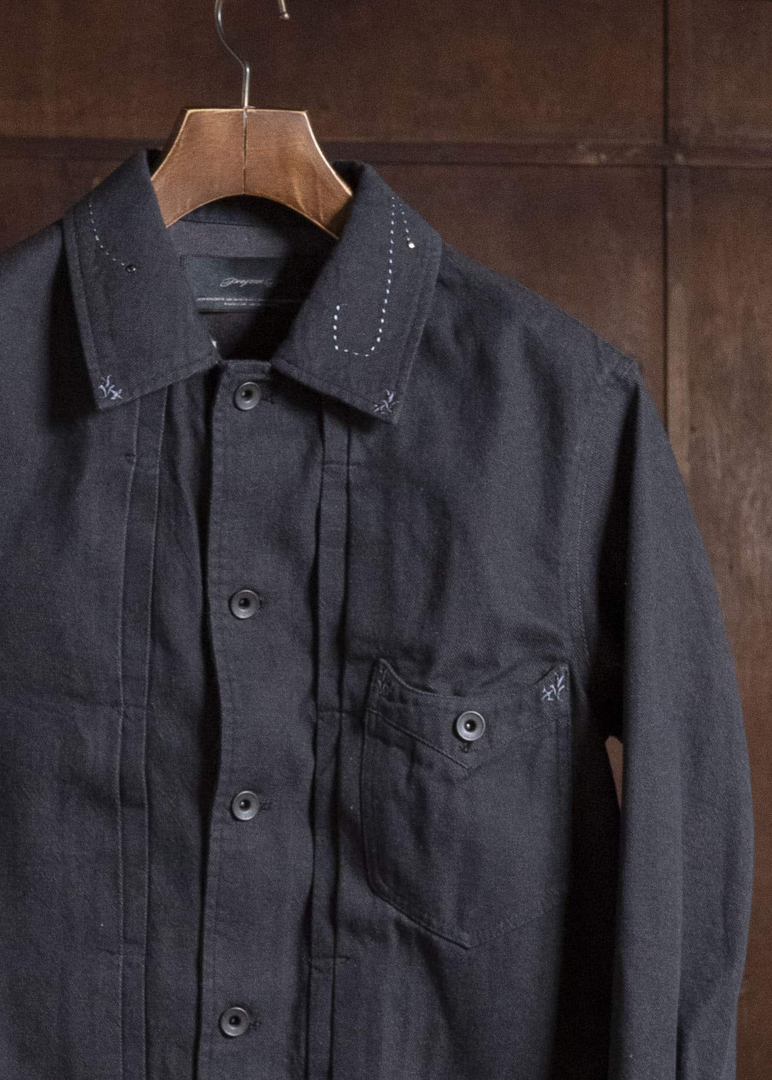 Professor.E EMBELLISHED TYPE 1 BLACK 26FW-PE-JKT-02