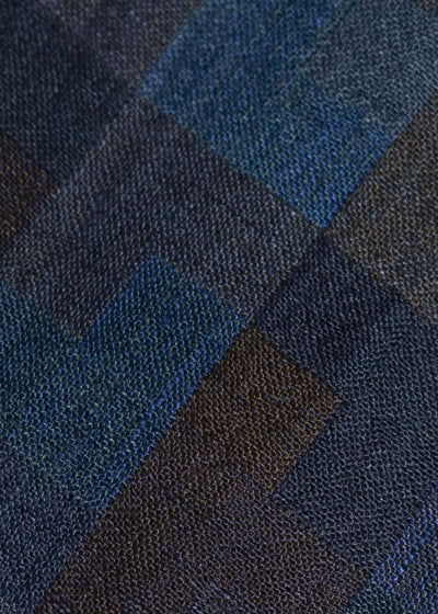 JAN-JAN VAN ESSCHE SHIRT#106-LINEN DOUBLE CLOTH PUZZLE Regular Long Sleeve Shirt Linen Double Cloth Puzzle