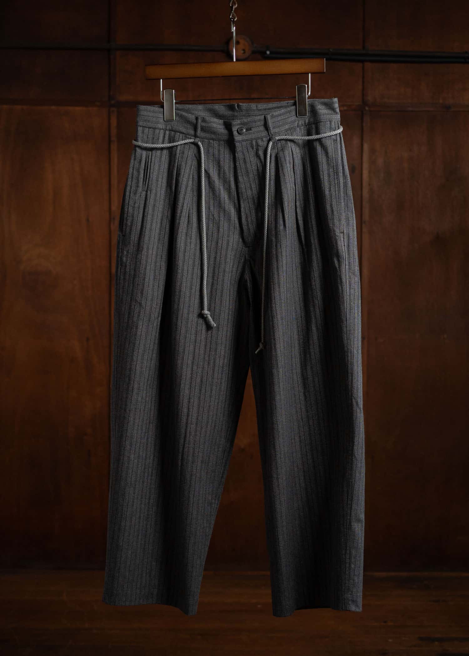 YOKO SAKAMOTO CLASSIC WIDE TROUSERS