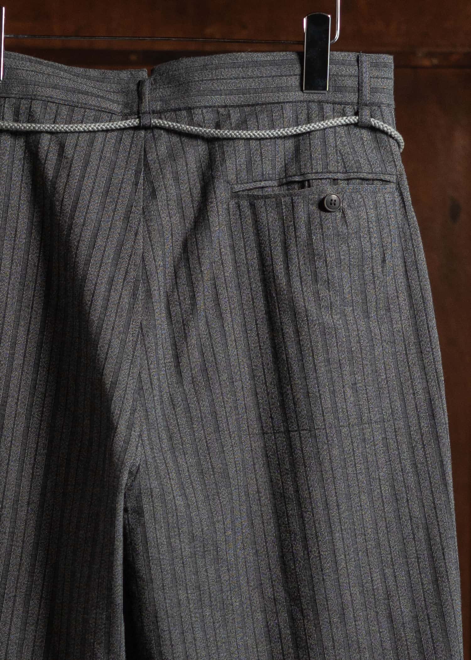 YOKO SAKAMOTO CLASSIC WIDE TROUSERS