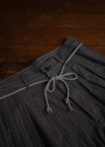 YOKO SAKAMOTO CLASSIC WIDE TROUSERS