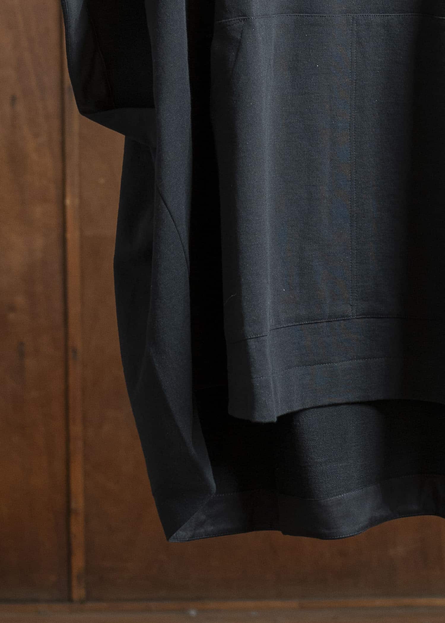 JAN-JAN VAN ESSCHE SWEAT#64-ORG. CO LI SWEAT SUMMER Oversized Sleeveless Hooded Sweat Org. Co Li Sweat Summer