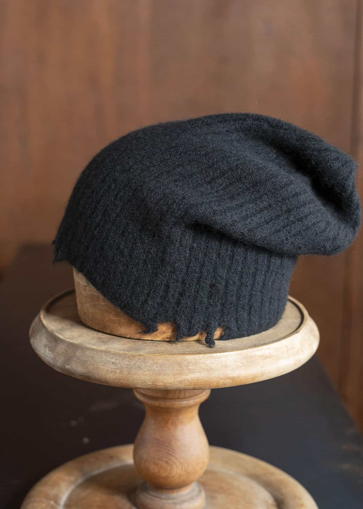 UMA WANG UK0051 SOFT HAT uw900 - black