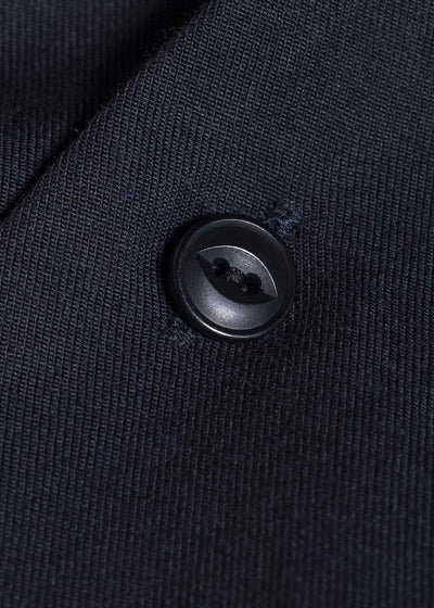 YOKO SAKAMOTO YS-26SS-49-NAVY Open Collar S/S Shirt NAVY