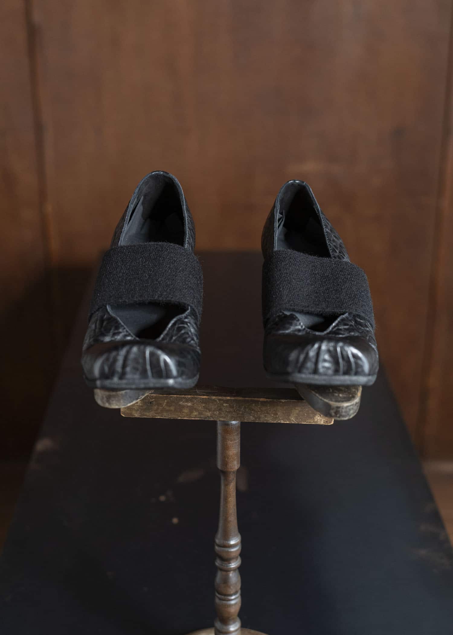 UMA WANG US9101 HIGH BALLET SHOES uw900 - black