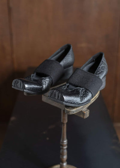 UMA WANG US9101 HIGH BALLET SHOES uw900 - black