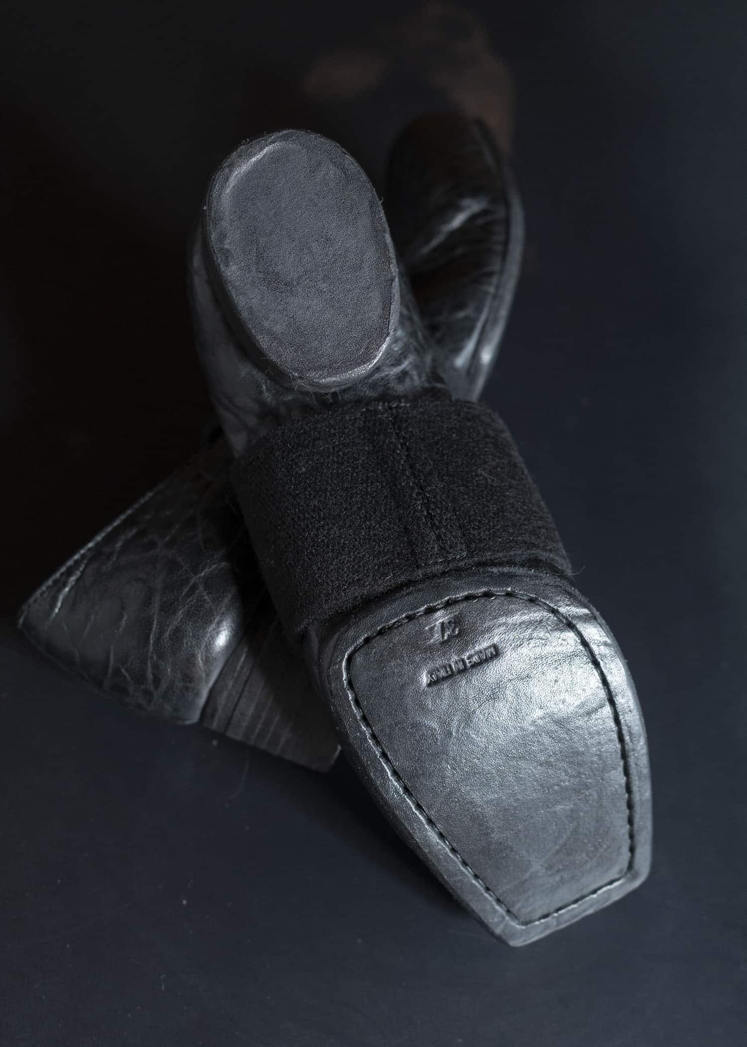 UMA WANG US9101 HIGH BALLET SHOES uw900 - black