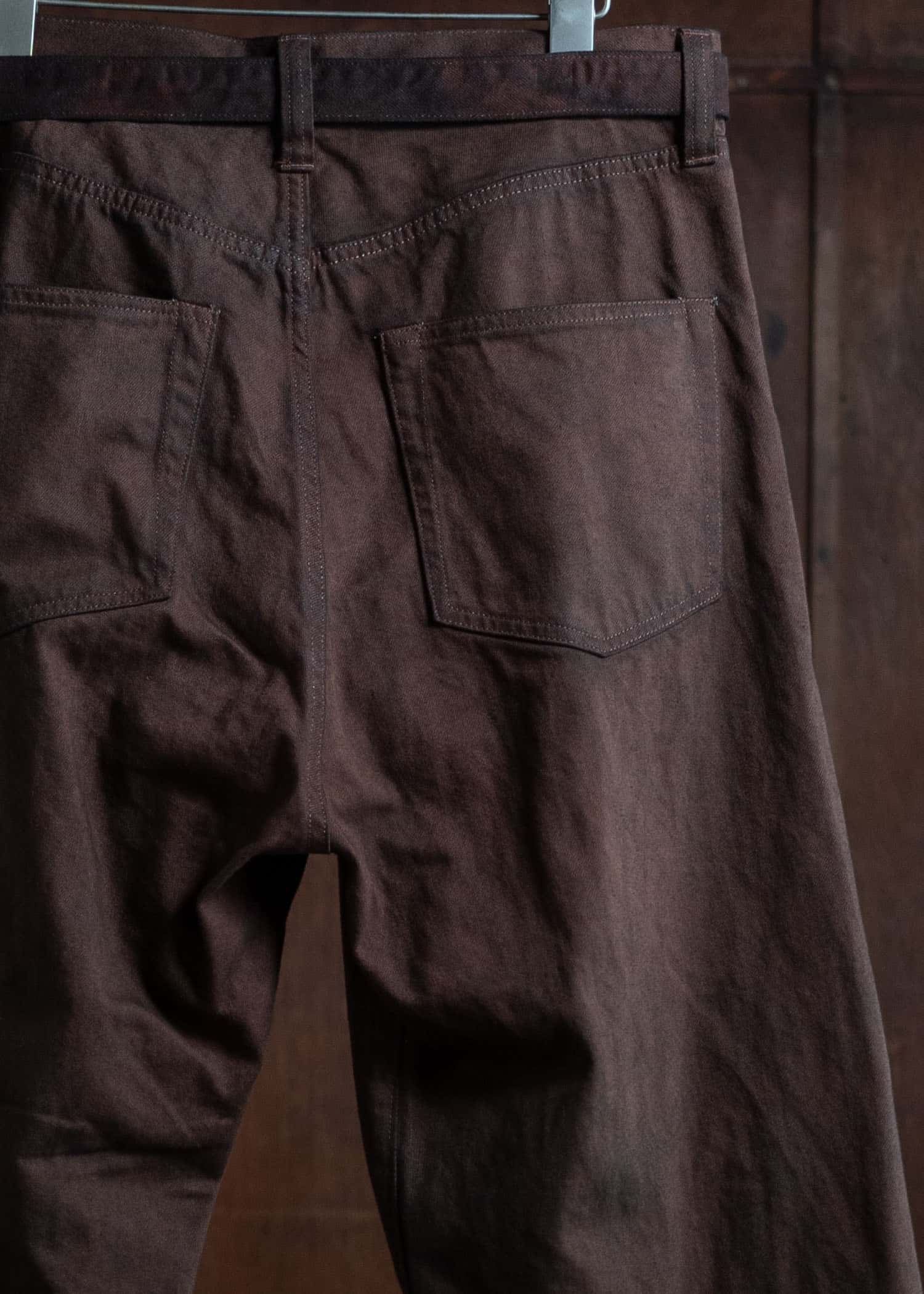 YOKO SAKAMOTO DENIM 5 POCKET PANTS