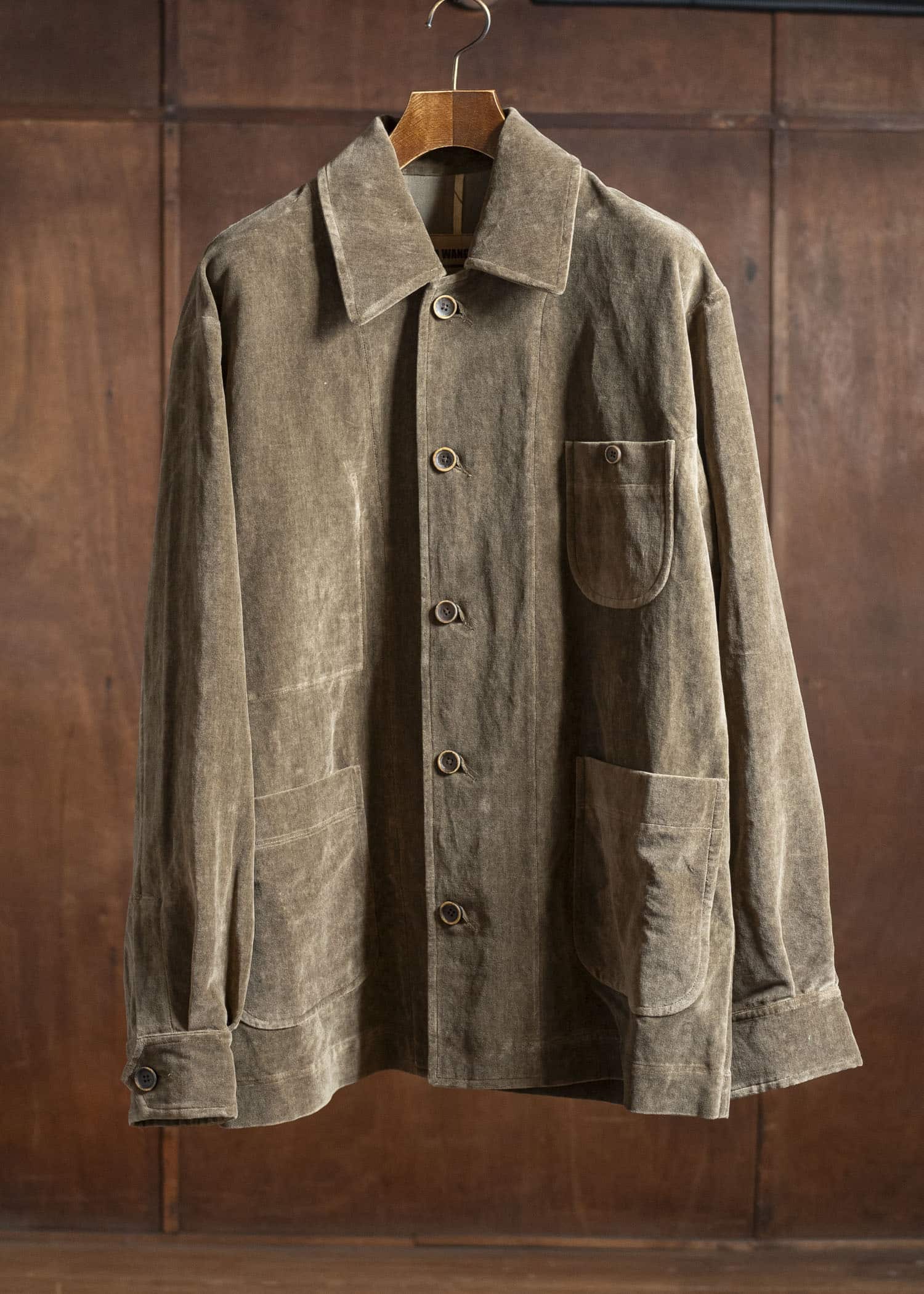 UMA WANG UM6557 JINN JKT uw240 - mustard