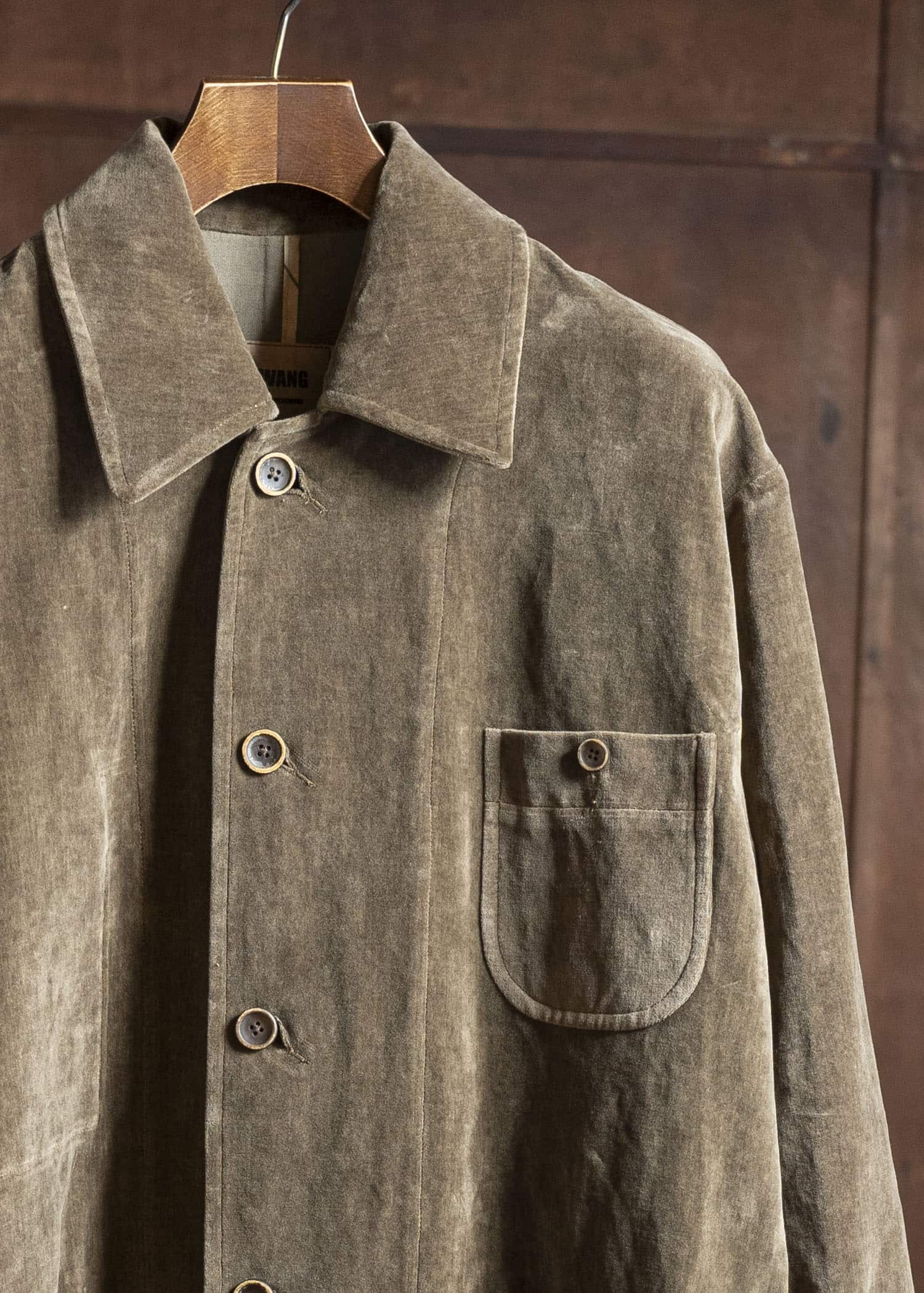 UMA WANG UM6557 JINN JKT uw240 - mustard