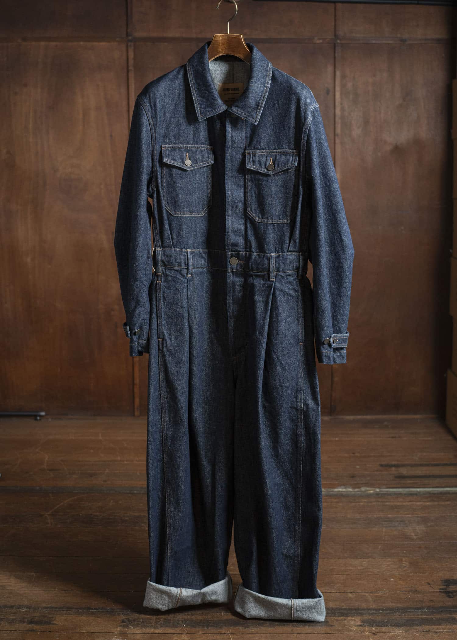 UMA WANG UM3526 PAT PANTS uw300 - blue