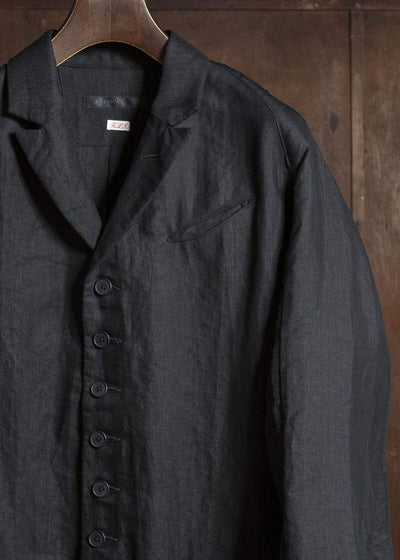 KLASICA PHILIA-db 10B CLASSIC RAGLAN COAT BLACK