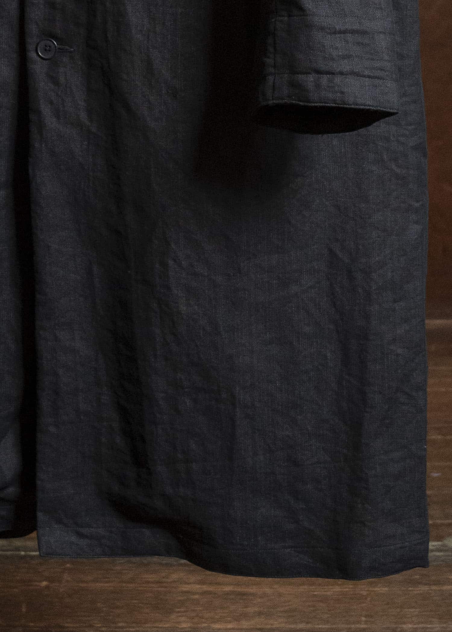 KLASICA PHILIA-db 10B CLASSIC RAGLAN COAT BLACK