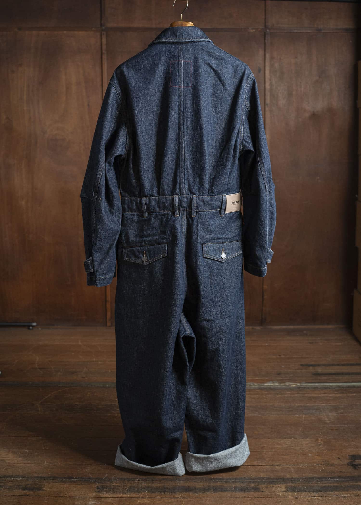 UMA WANG UM3526 PAT PANTS uw300 - blue