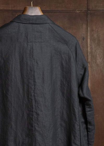 KLASICA PHILIA-db 10B CLASSIC RAGLAN COAT BLACK