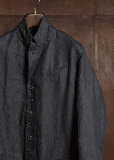 KLASICA PHILIA-db 10B CLASSIC RAGLAN COAT BLACK