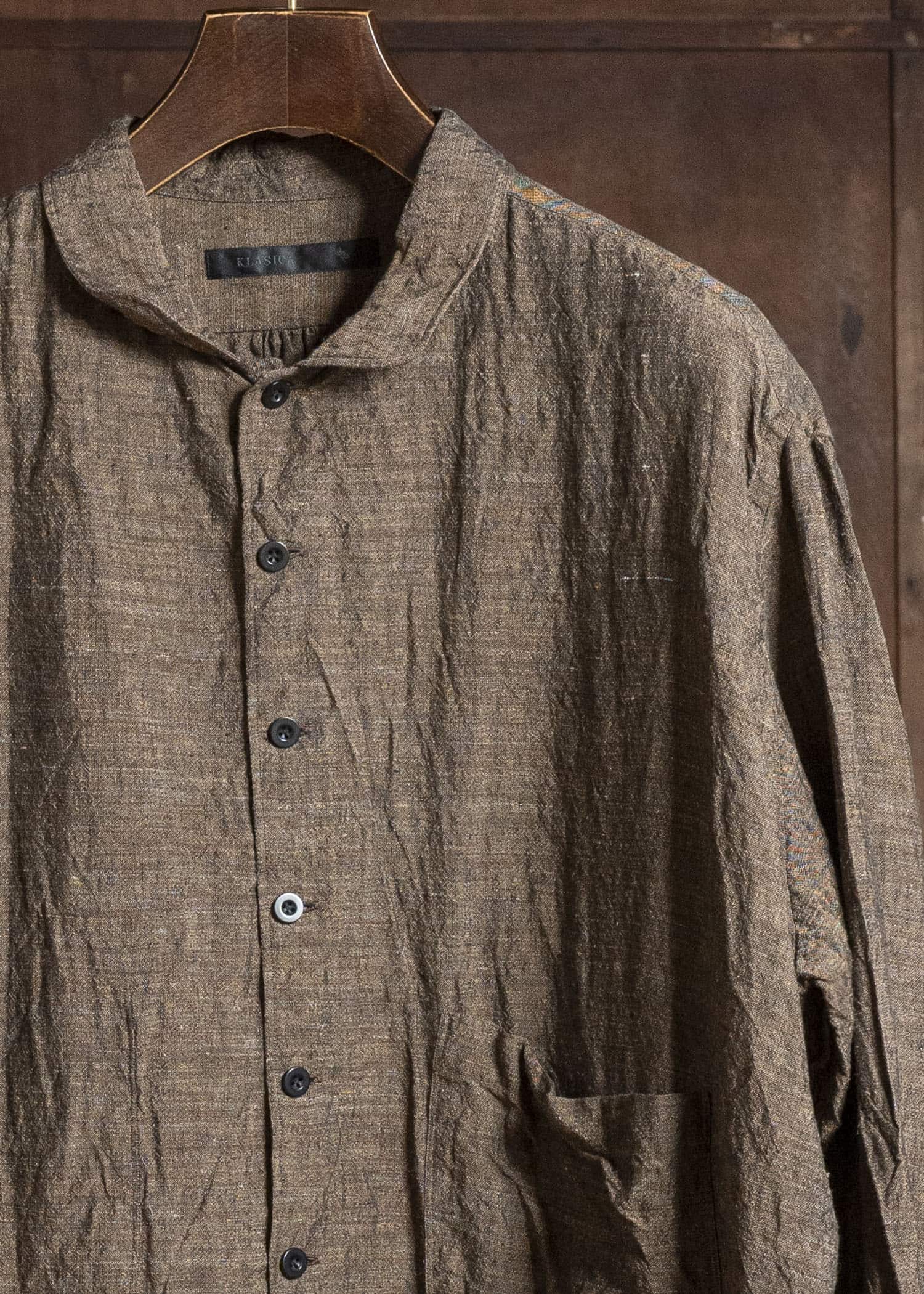 KLASICA SH-050 SQUARE TAIL LONG SHIRTS SAFRON