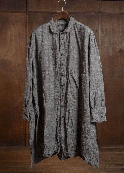 KLASICA SH-050 SQUARE TAIL LONG SHIRTS BROWN