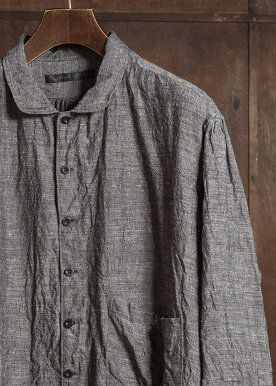 KLASICA SH-050 SQUARE TAIL LONG SHIRTS BROWN