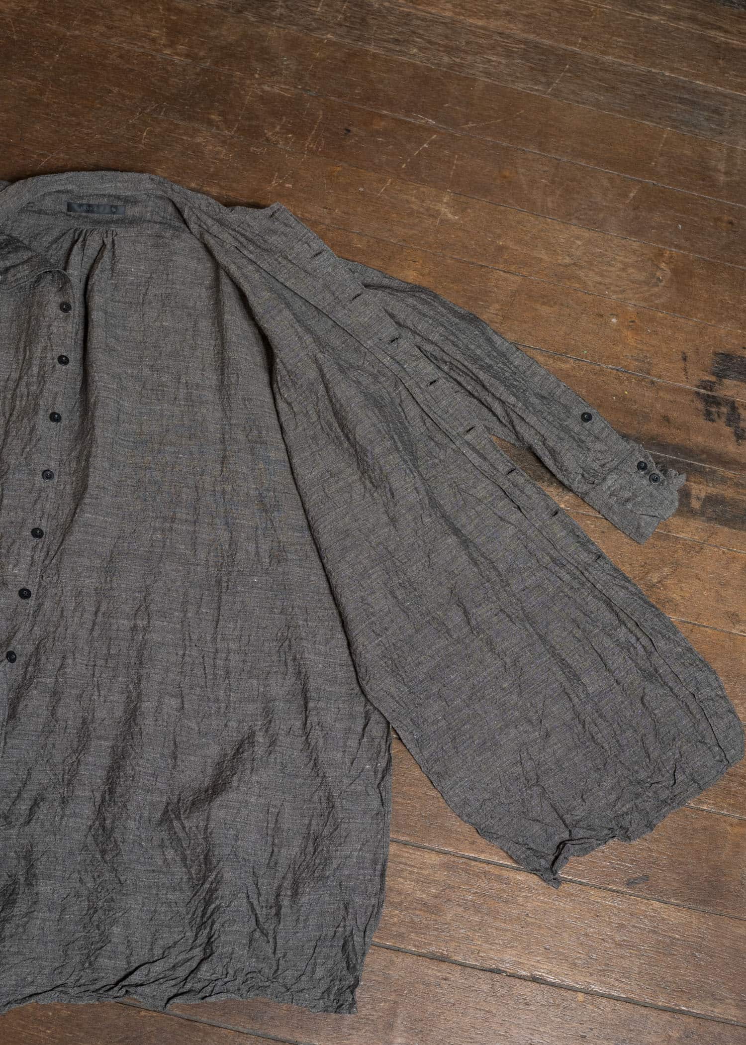 KLASICA SH-050 SQUARE TAIL LONG SHIRTS BROWN