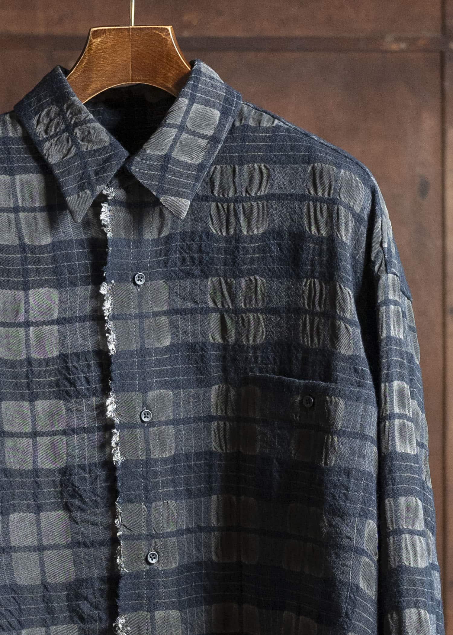 UMA WANG UM1503 TAB TOP uw083 - grey/blue