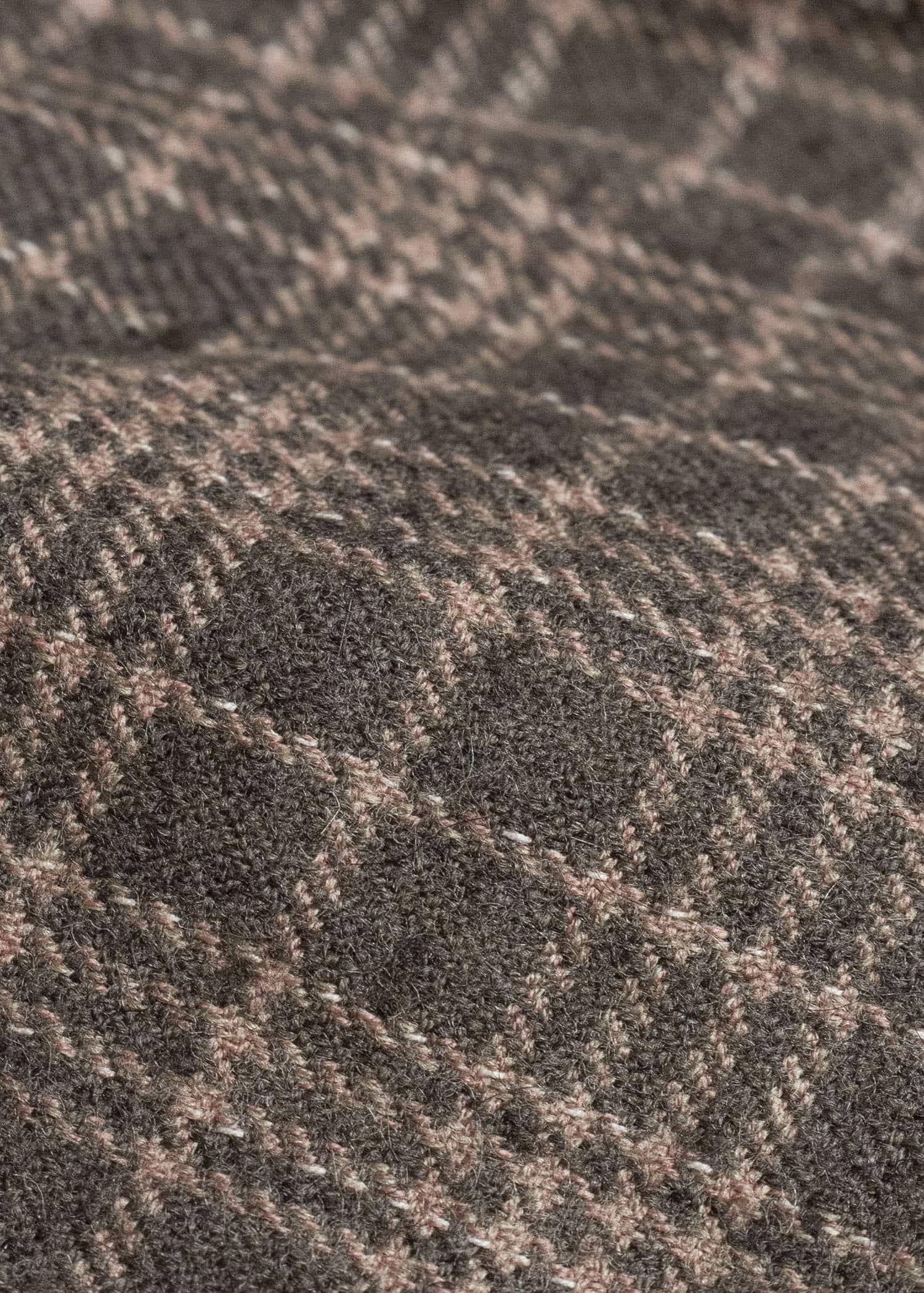 Gathering Textiles Fisherman Pants Brown Red Cheks FIP01-FW-CG