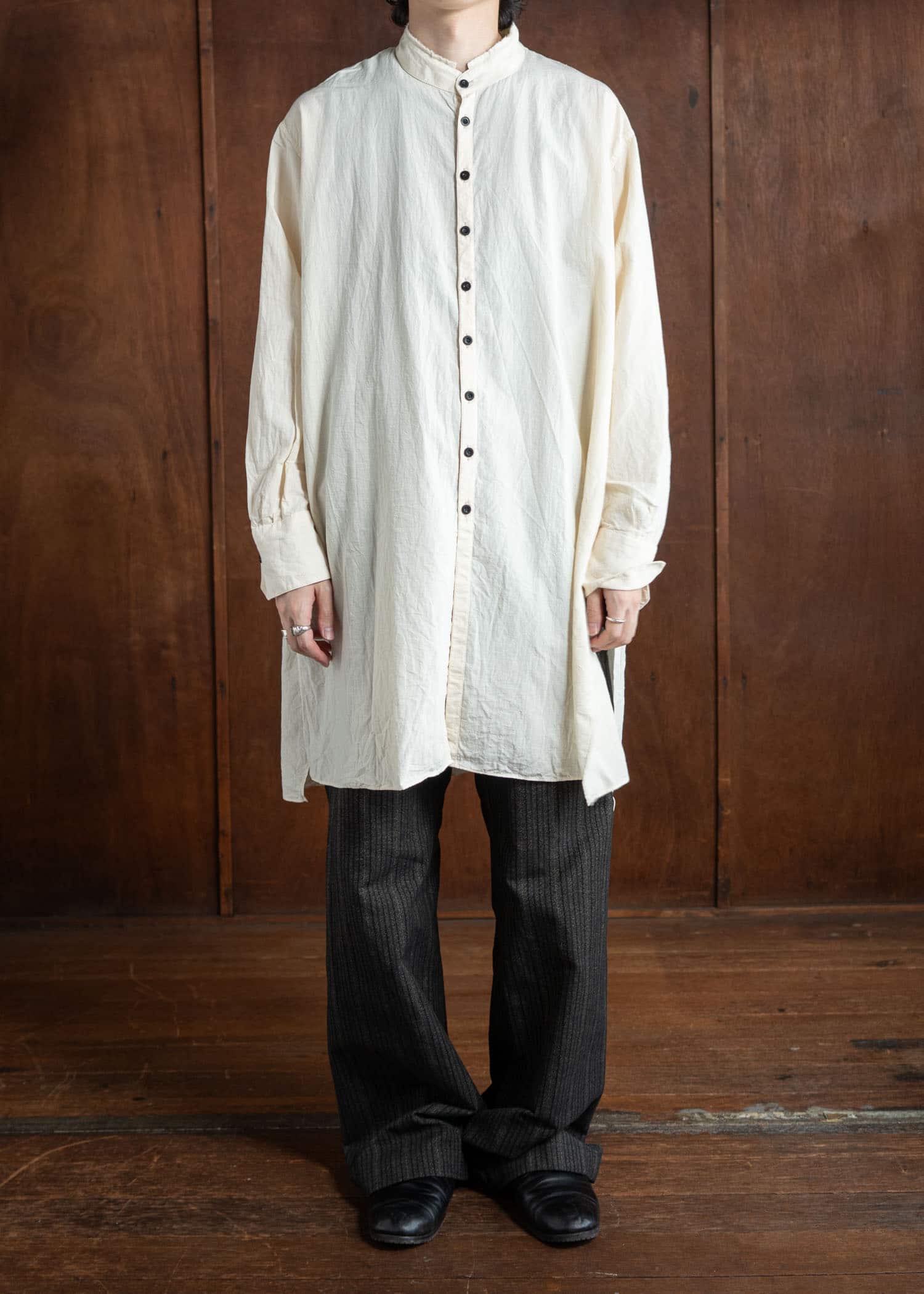 KLASICA Sh-042  Drop Sized Long Shirts