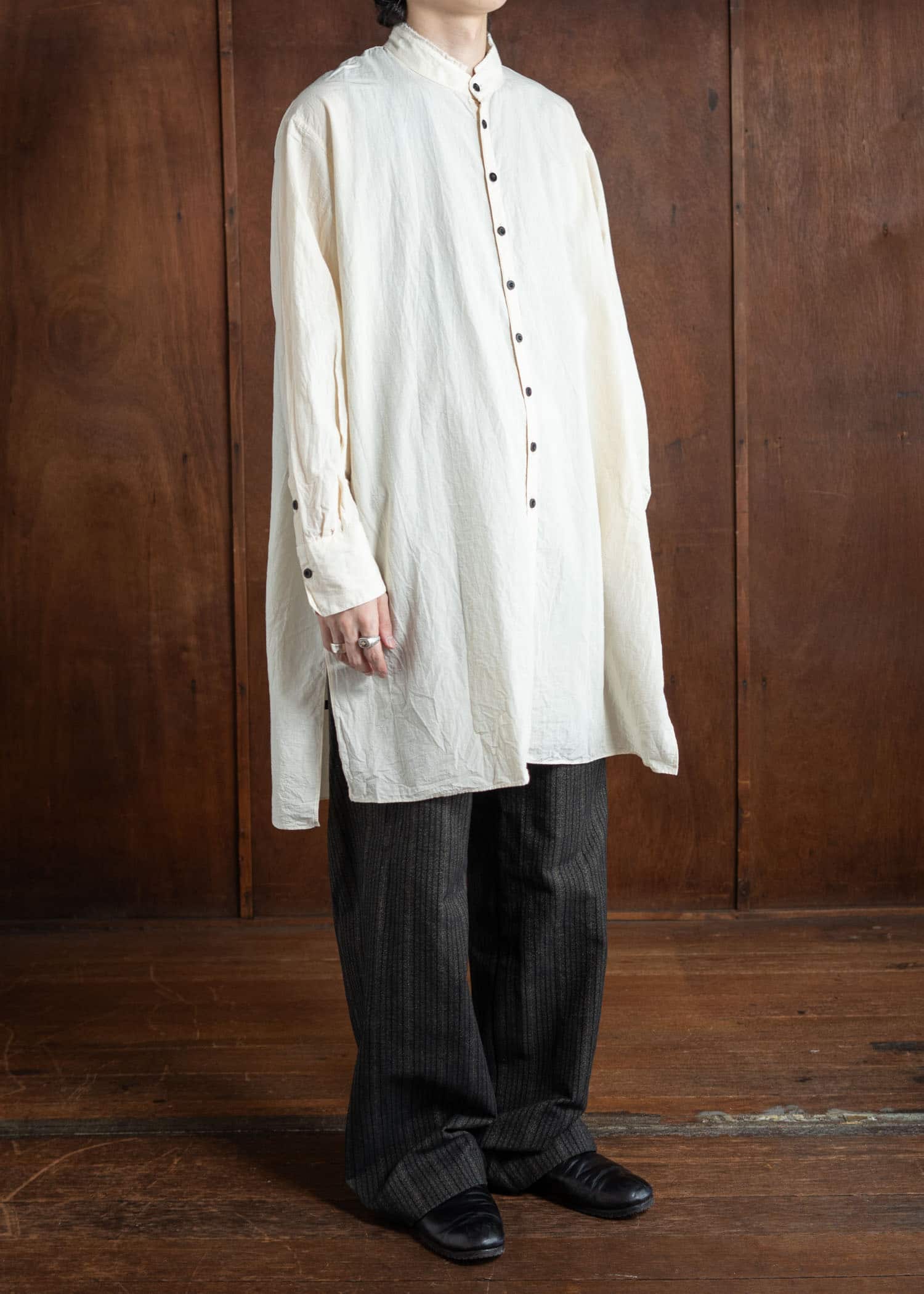 KLASICA Sh-042  Drop Sized Long Shirts