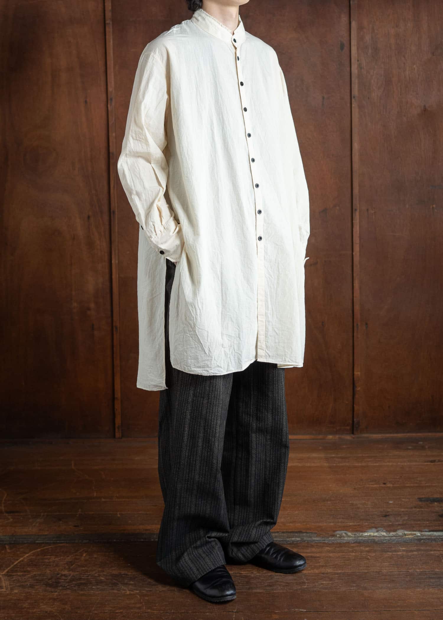 KLASICA Sh-042  Drop Sized Long Shirts