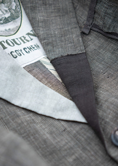 ZIGGY CHEN CLASSIC PATCHWORK 2B BLAZER