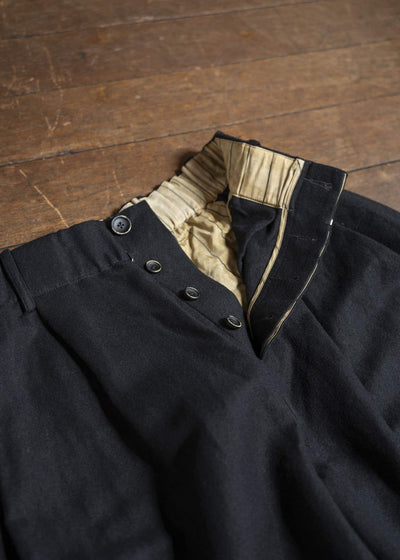 UMA WANG UM3523 POETIC PANTS uw900 - black