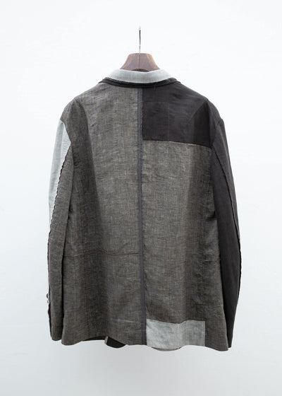 ZIGGY CHEN CLASSIC PATCHWORK 2B BLAZER