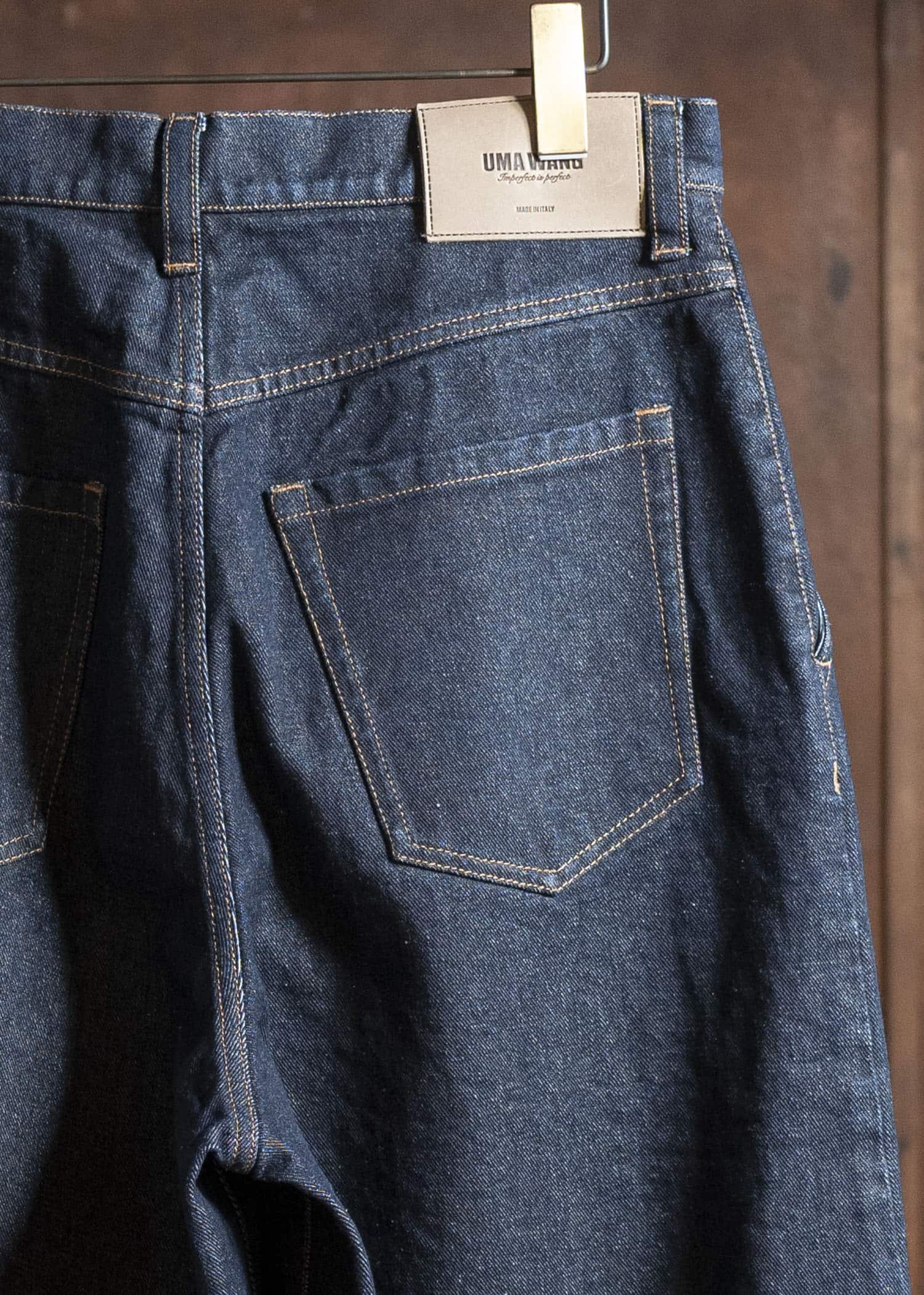 UMA WANG UM3537 POD PANTS uw300 - blue