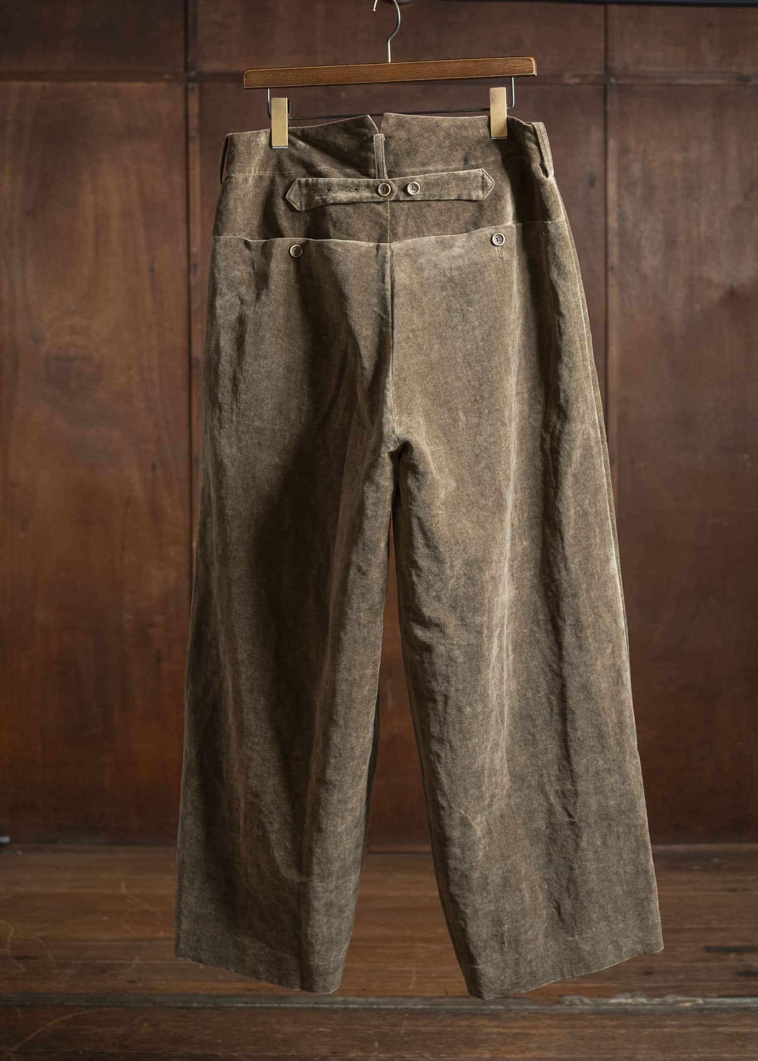 UMA WANG UM3542 PRUDENT PANTS uw240 - mustard – VISION OF