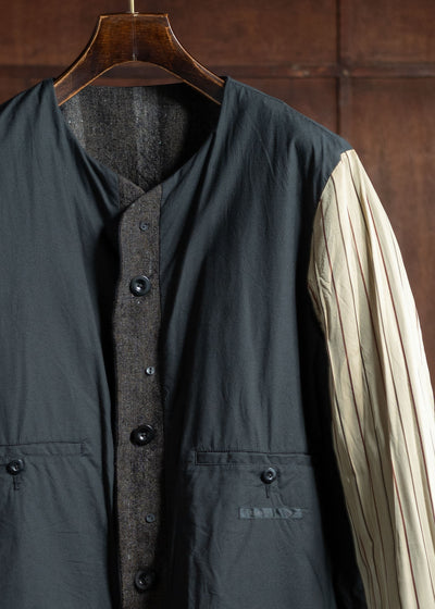 KLASICA Verk Reversible Collar Less Blouson