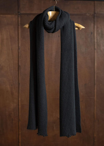 UMA WANG UK0050 SCARF uw900 - black