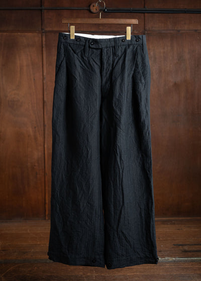 KLASICA Lindbergh Ii - Hb Side Tuck Wide Straight Trousers