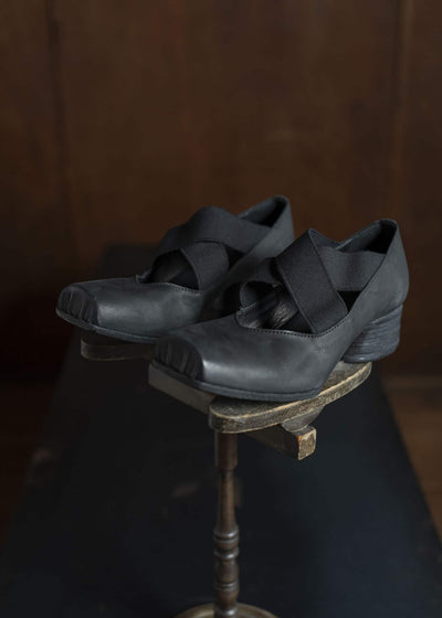 UMA WANG S5/M/US9101 HIGH BALLET SHOES black