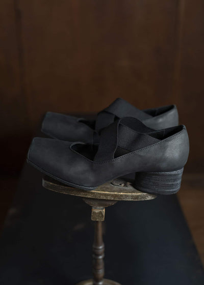 UMA WANG S5/M/US9101 HIGH BALLET SHOES black