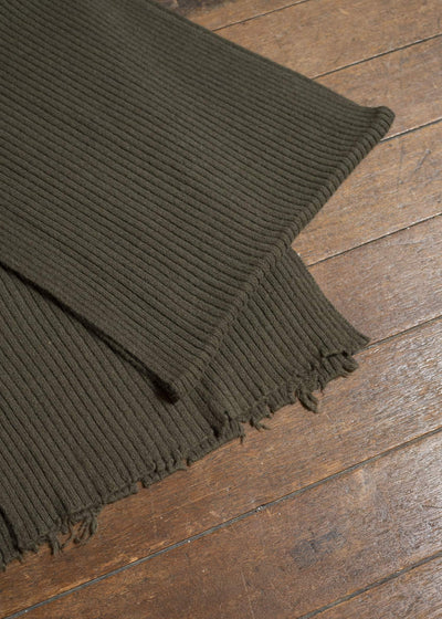 UMA WANG UK0050 SCARF uw480 - army green